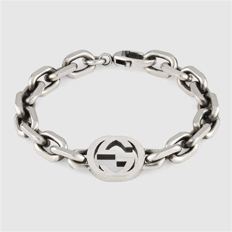 gucci bracciale argento|Bracciali GUCCI da Donna .